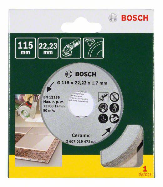 Bosch Accessories 2607019472 Diamanttrennscheibe Durchmesser 115mm 1St.