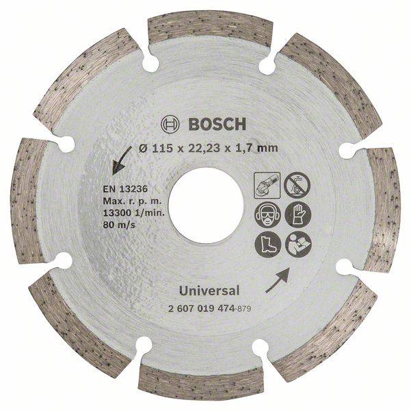 Bosch Accessories 2607019474 Diamanttrennscheibe 1St.