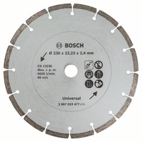 Bosch Accessories 2607019477 Diamanttrennscheibe 1 St. Bosch Accessories 2607019477 Diamanttrennscheibe 1 St.