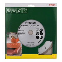 Bosch Accessories 2607019477 Diamanttrennscheibe 1 St. Bosch Accessories 2607019477 Diamanttrennscheibe 1 St.