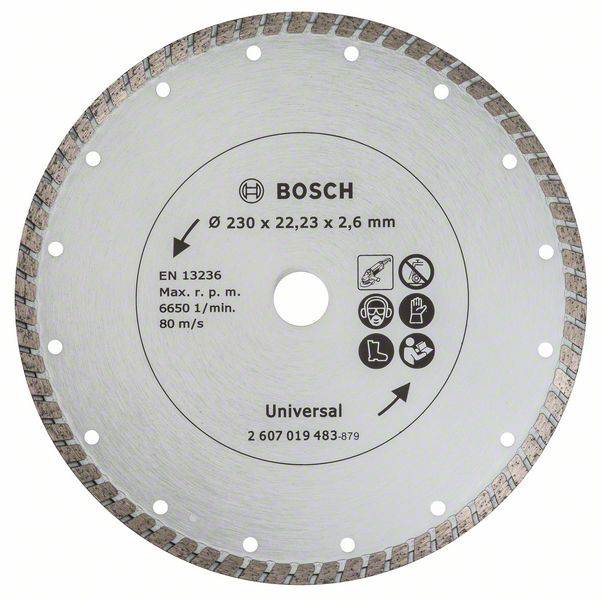 Bosch Accessories 2607019483 Diamanttrennscheibe 1St.