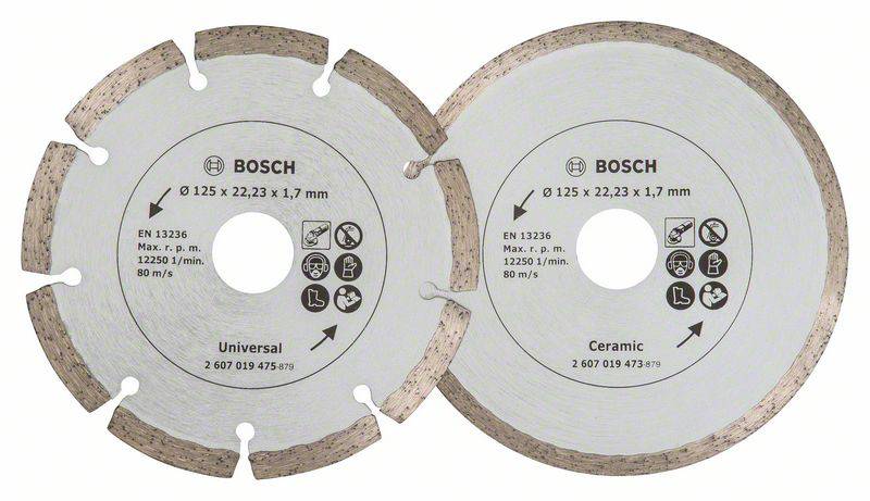 Bosch Accessories 2607019484 Diamanttrennscheibe 2St.