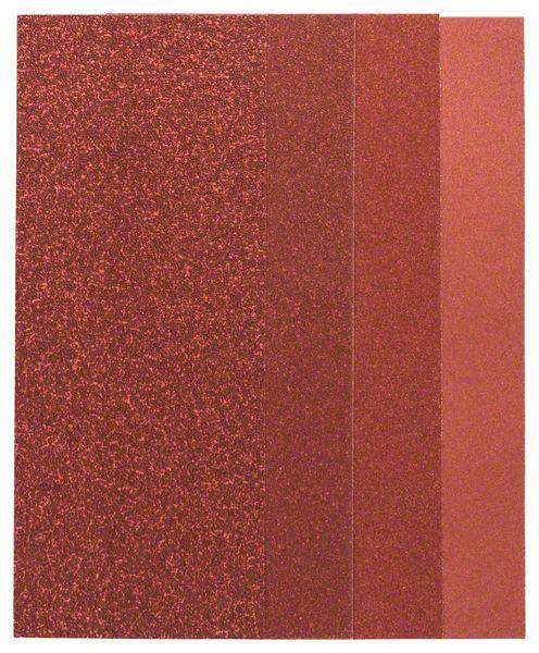 Ein Bild zeigt vier Rechtecke in verschiedenen Rottönen, von links nach rechts zunehmend heller, auf einer vertikalen Achse angeordnet.