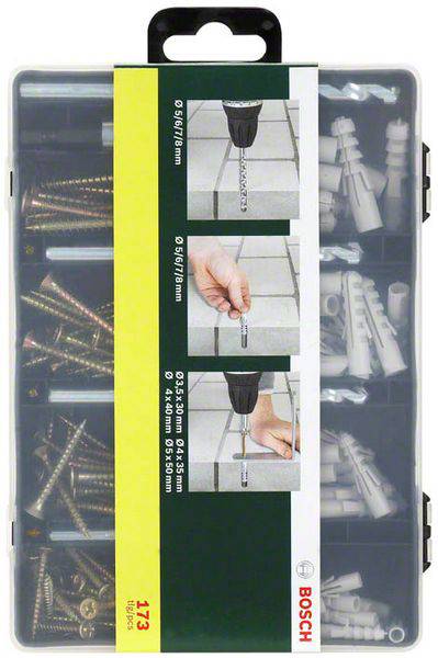 Bosch Accessories 2607019511 Befestiger-Sortiment Inhalt 1 St.