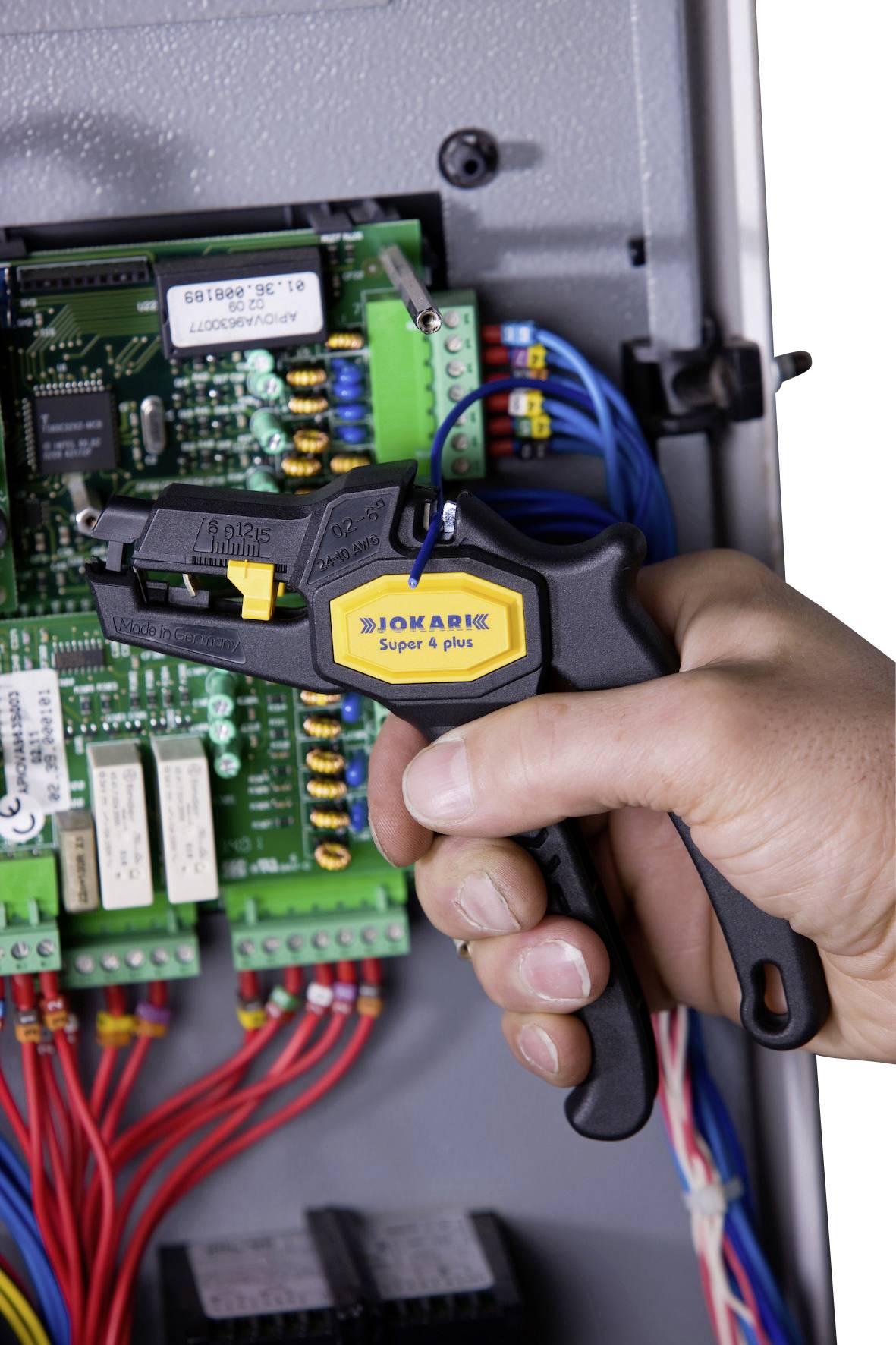 Jokari Super 4 Plus 20050 Drahtabisolierer 0.2 bis 6 mm² 10 bis 24