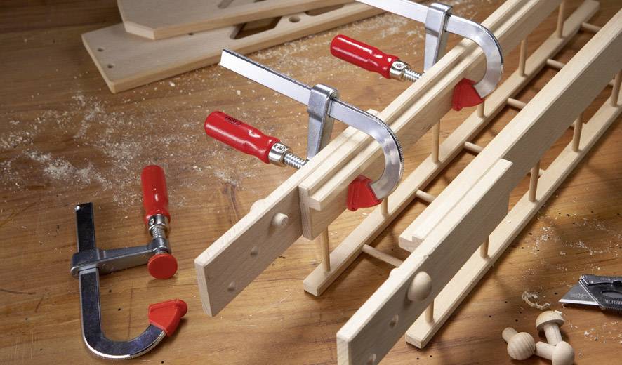 Bessey Leicht Schraubzwinge in U-Form LMU15/5 Spann-Weite (max.):150mm Ausladungs-Maße:50mm