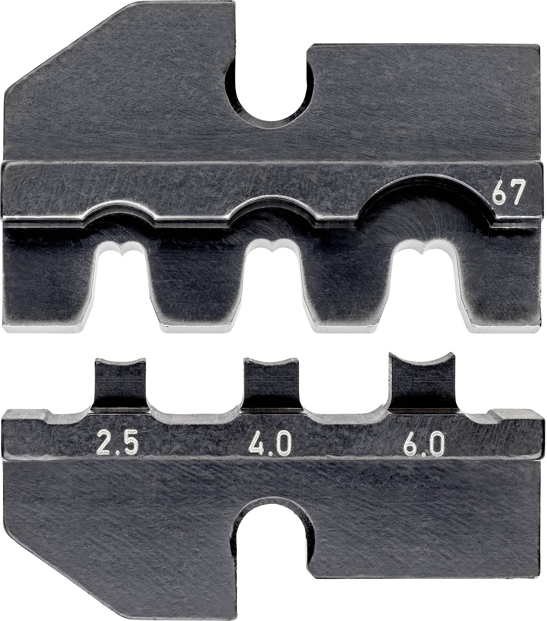 Knipex 97 49 67 Crimpeinsatz Solar-Steckverbinder geeignet für SunCon (Hirschmann) 2.5 bis 6 mm² Pa