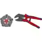 Knipex MultiCrimp 97 33 02 Crimpzange Unisolierte, offene Steckverbinder, Isolierte Kabelschuhe, Isolierte Steckverbinder Knipex MultiCrimp 97 33 02 Crimpzange Unisolierte, offene Steckverbinder, Isolierte Kabelschuhe, Isolierte Steckverbinder