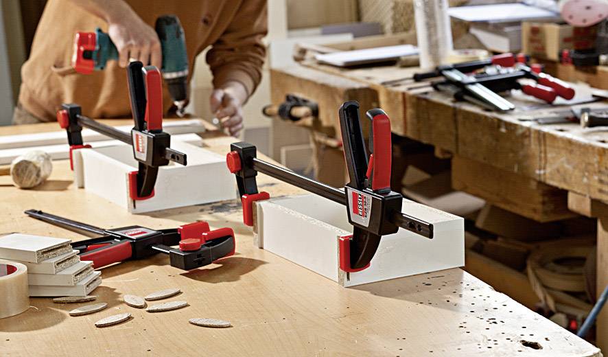Bessey EZS15-8 Spann-Weite (max.):150 mm Ausladungs-Maße:80 mm
