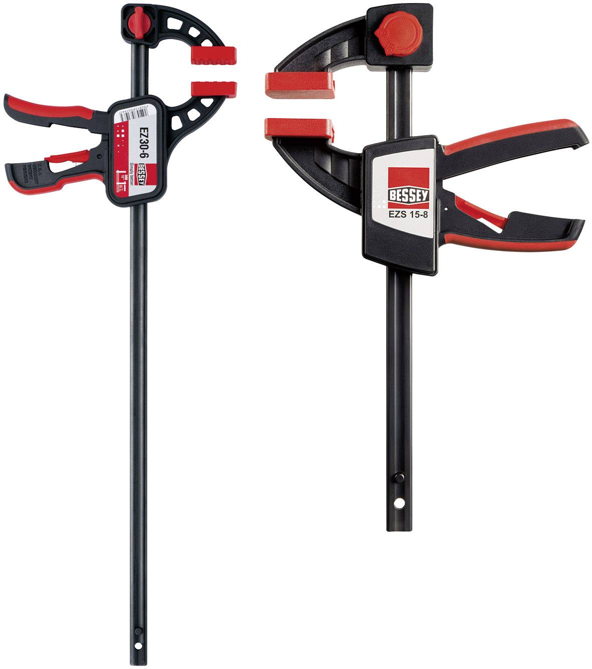 Bessey Einhandzwinge EZS EZS30-8 Spann-Weite (max.):300mm Ausladungs-Maße:80mm