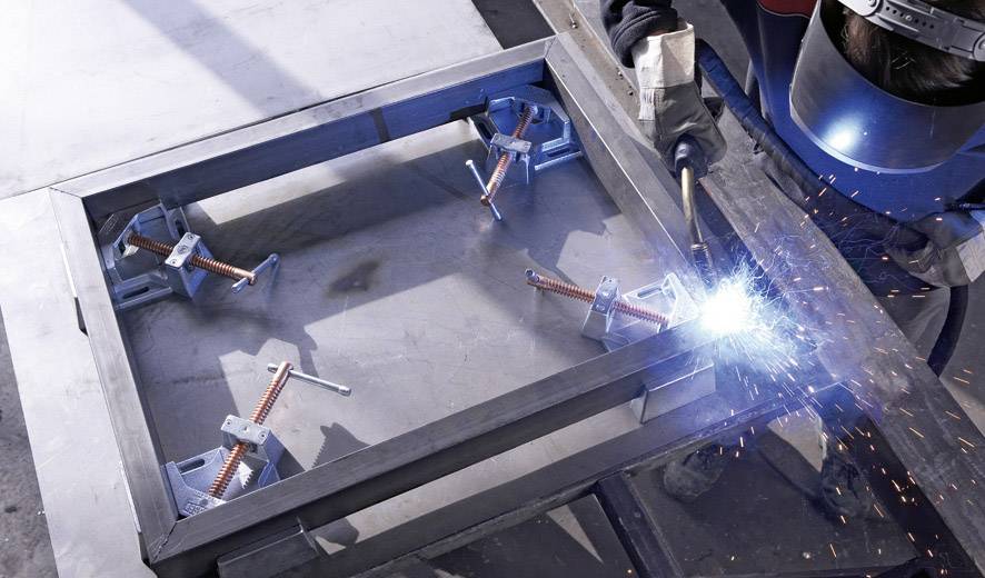 Bessey Metall-Winkelspanner WSM WSM9 Spann-Weite (max.):90mm Ausladungs-Maße:60mm