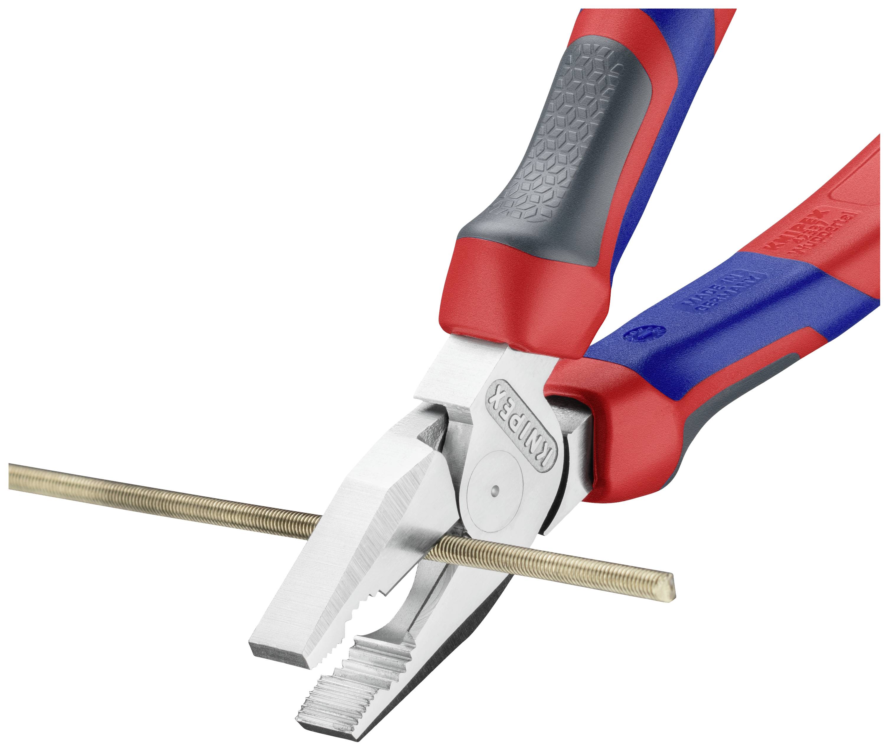 Knipex 02 05 180 Werkstatt Kraft-Kombizange 180mm DIN ISO 5746