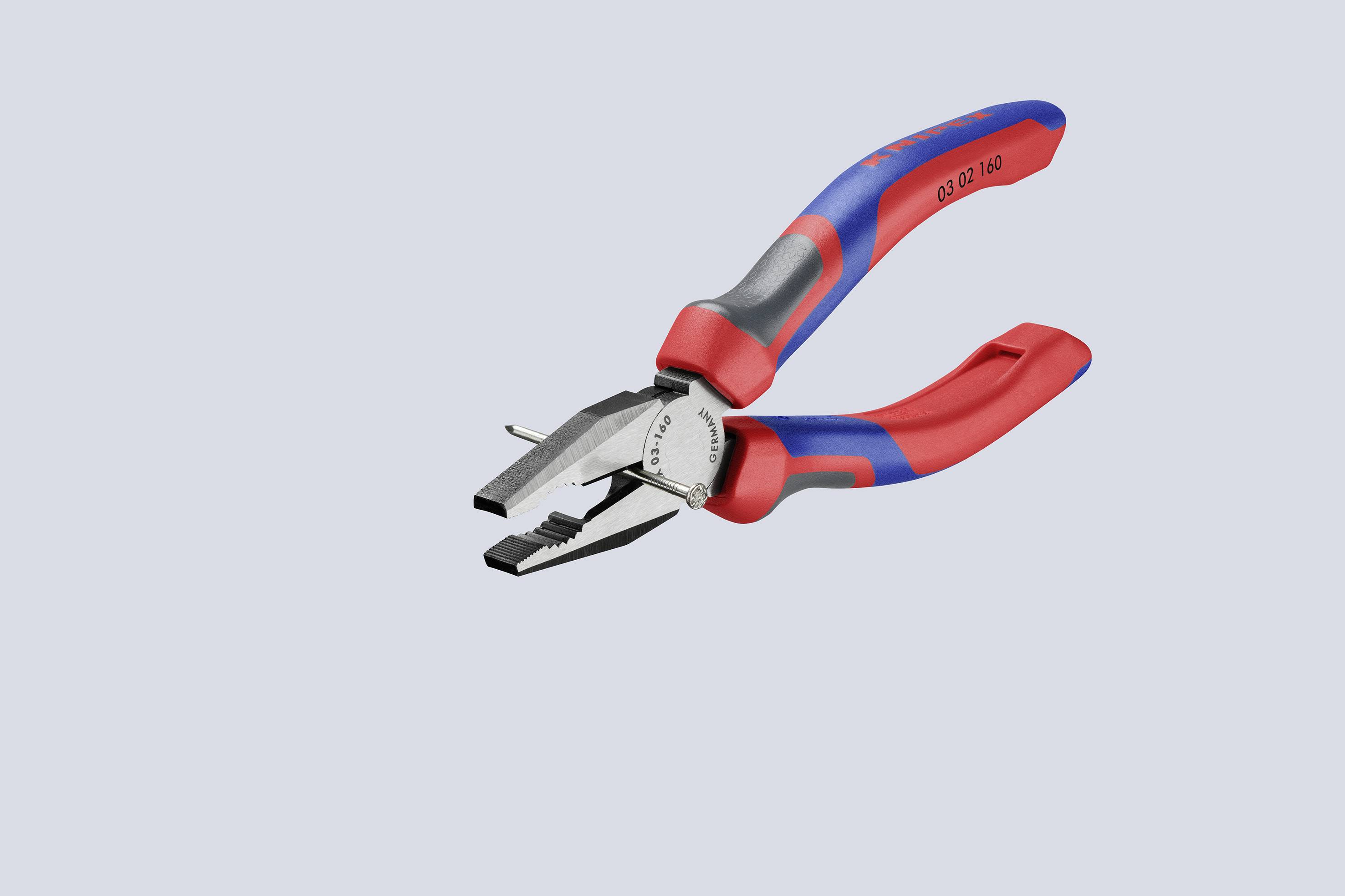 Knipex 03 02 160 Werkstatt Kombizange 160 mm DIN ISO 5746
