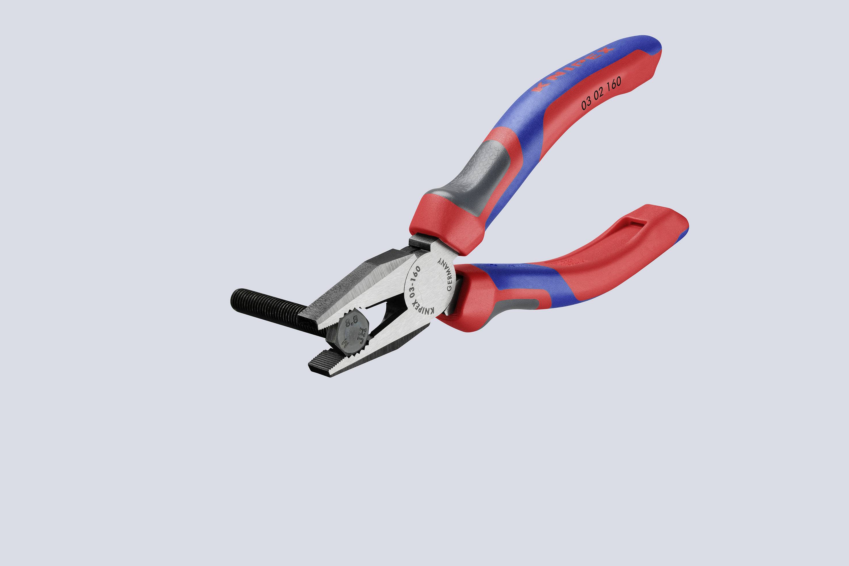 Knipex 03 02 160 Werkstatt Kombizange 160 mm DIN ISO 5746
