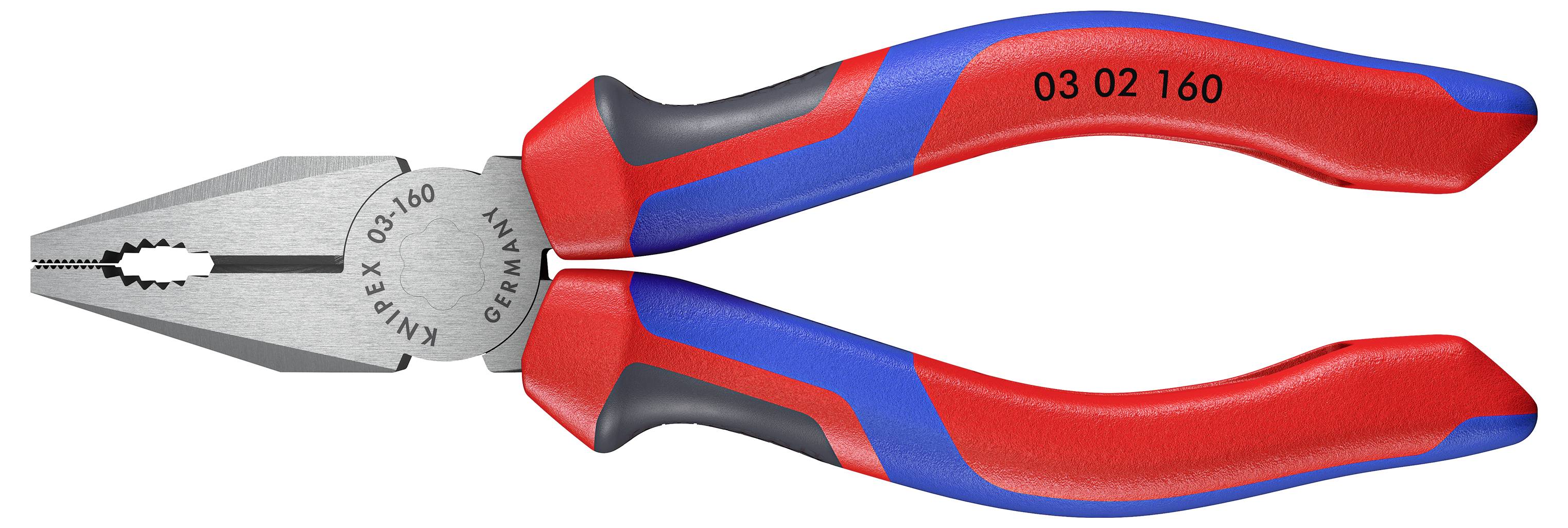 Knipex 03 02 160 Werkstatt Kombizange 160 mm DIN ISO 5746