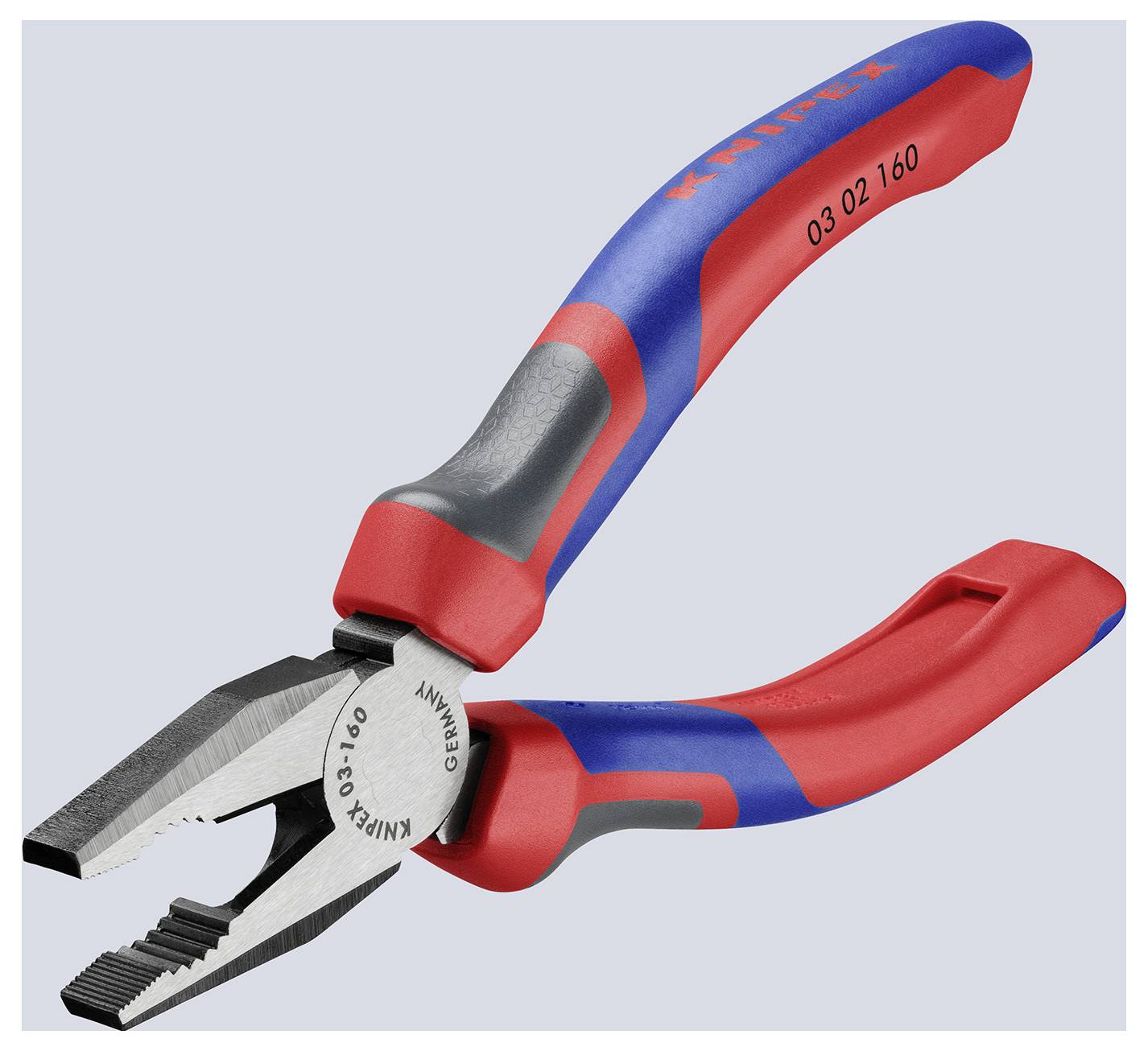 Knipex 03 02 160 Werkstatt Kombizange 160 mm DIN ISO 5746