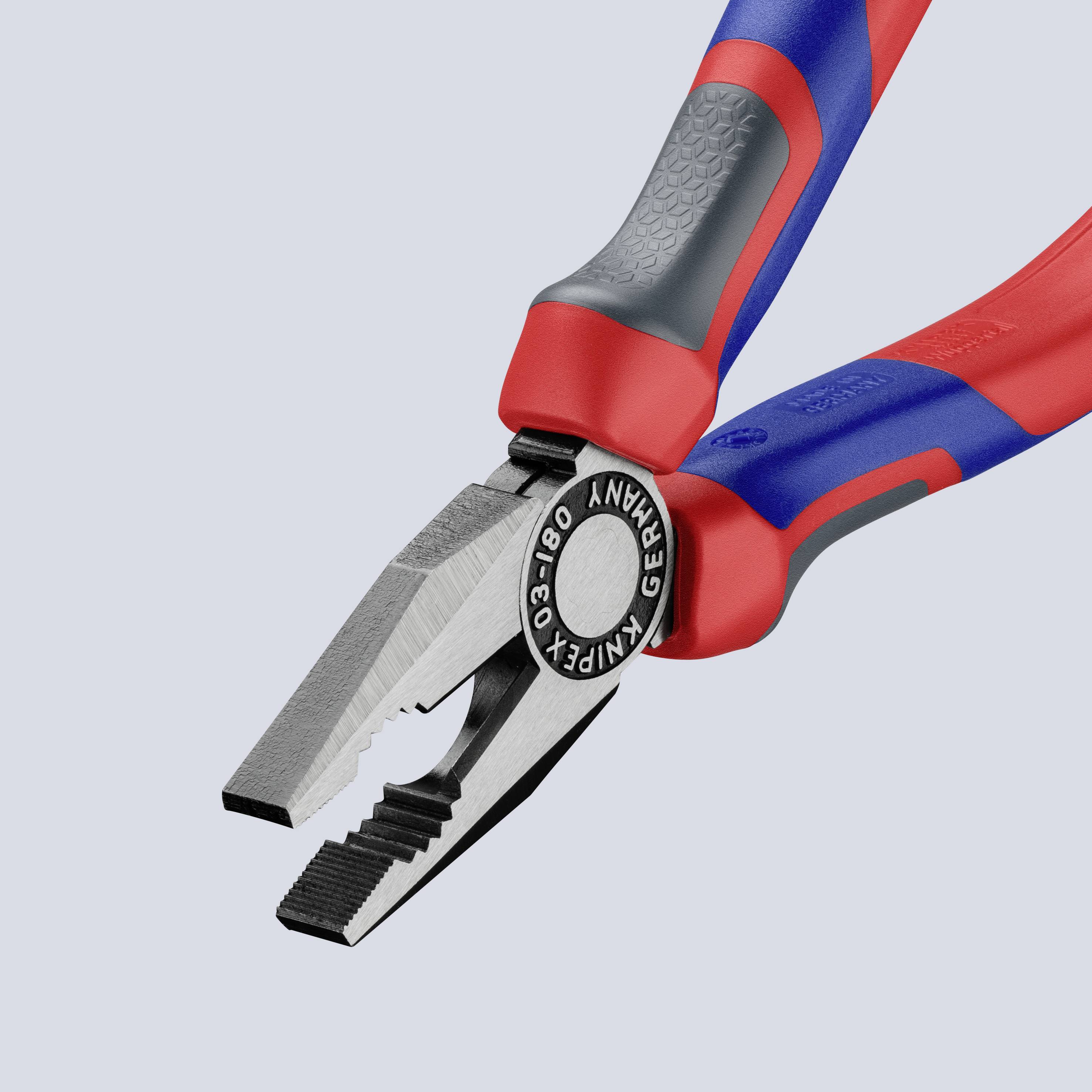 Knipex 03 02 180 Werkstatt Kombizange 180mm DIN ISO 5746