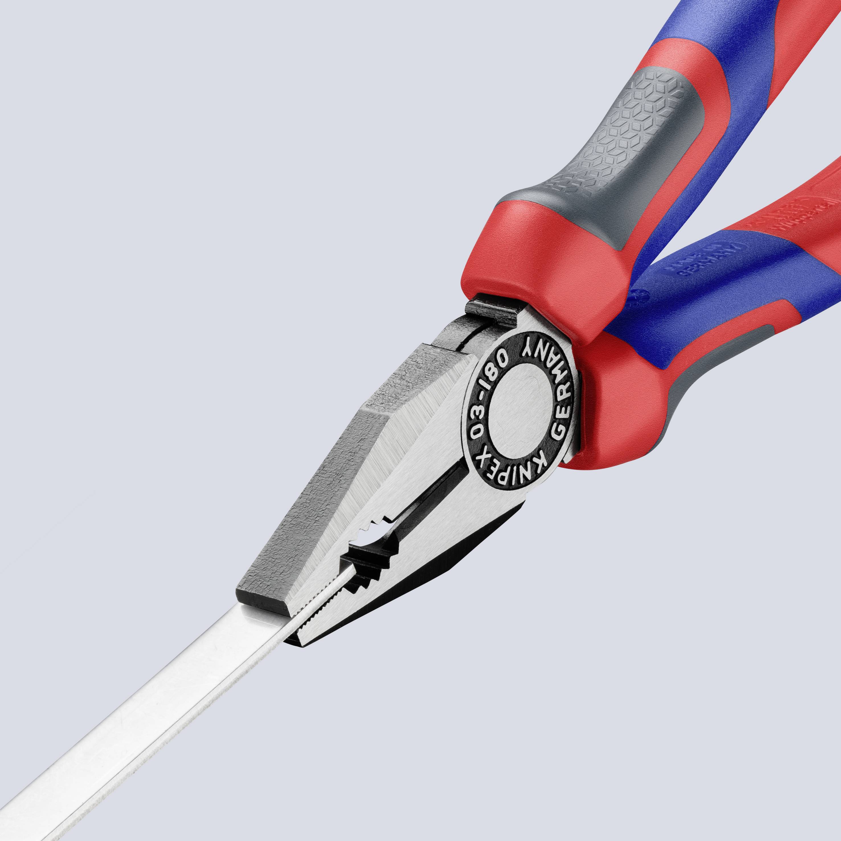 Knipex 03 02 180 Werkstatt Kombizange 180mm DIN ISO 5746