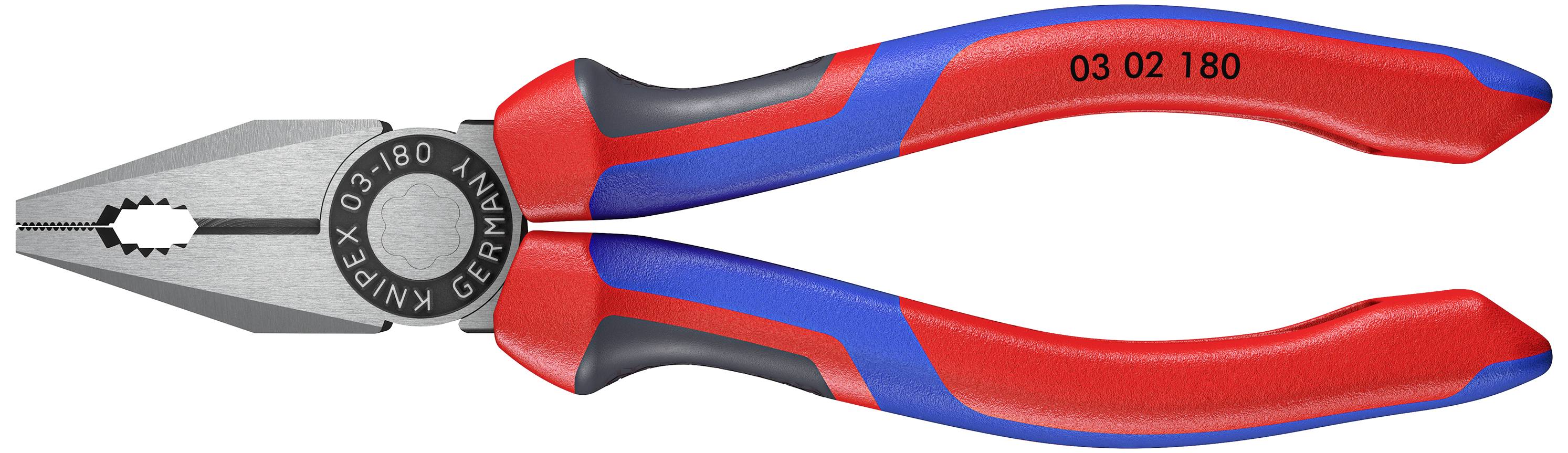 Knipex 03 02 180 Werkstatt Kombizange 180 mm DIN ISO 5746