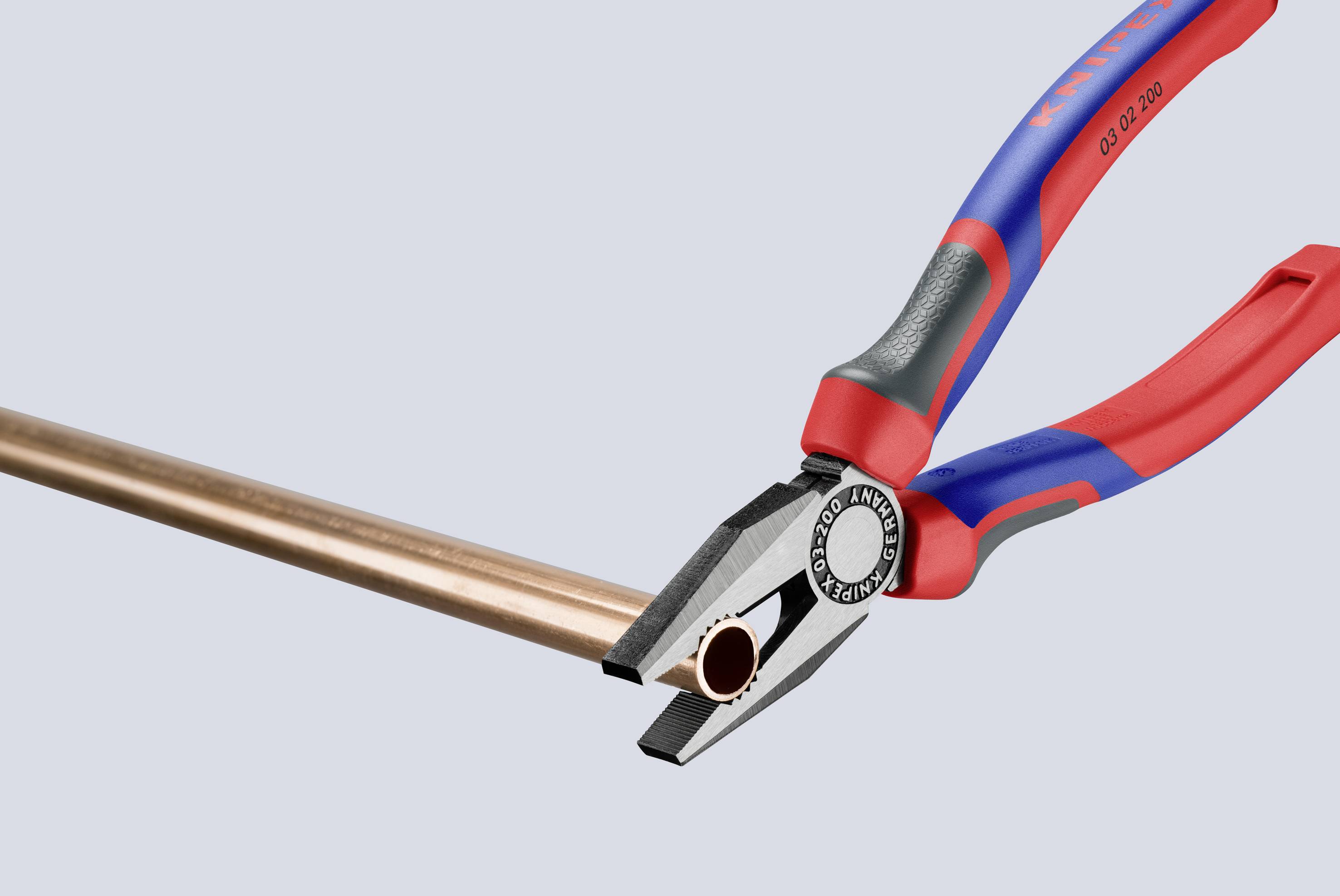 Knipex 03 02 200 Werkstatt Kombizange 200 mm DIN ISO 5746