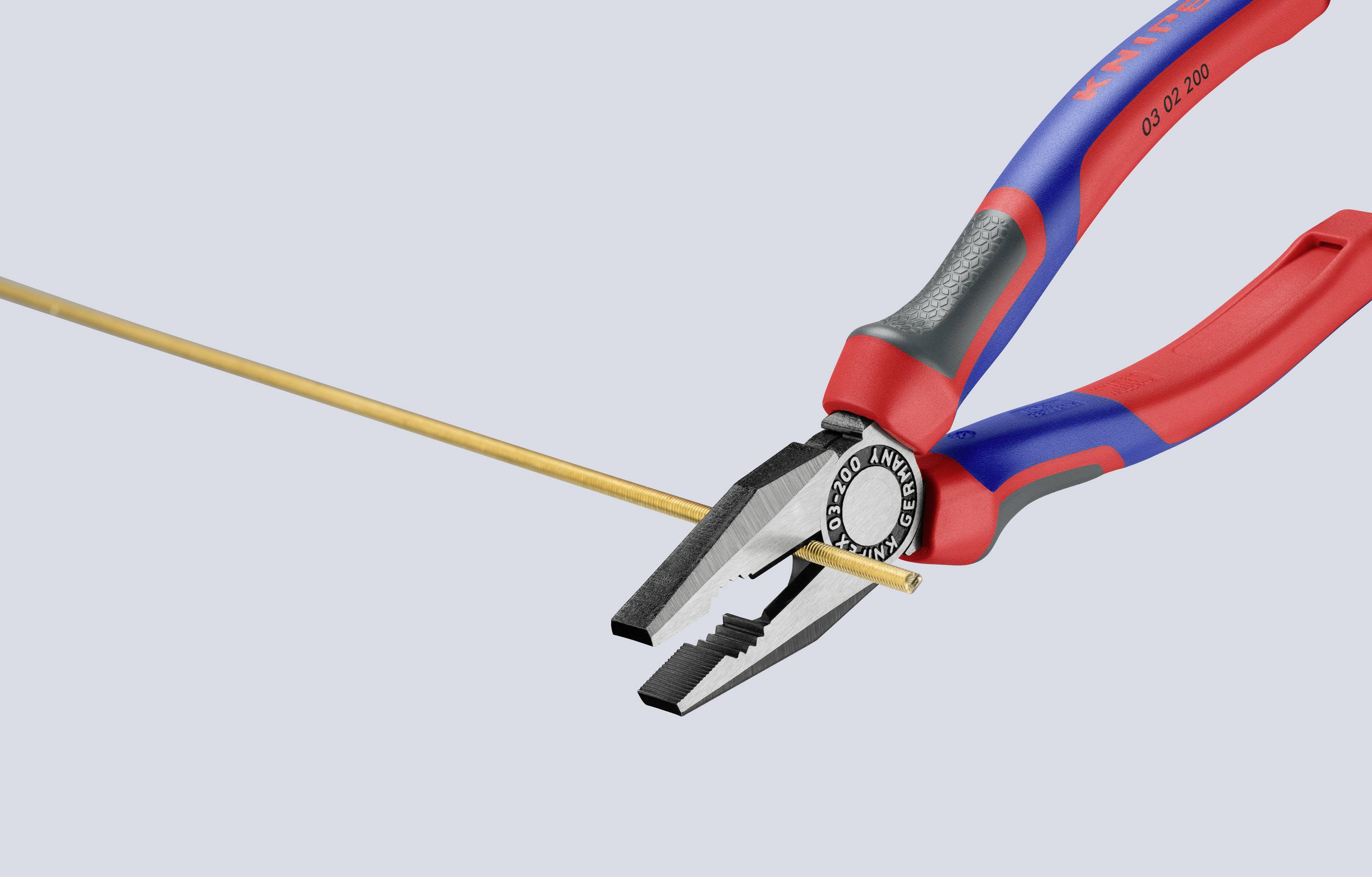 Knipex 03 02 200 Werkstatt Kombizange 200mm DIN ISO 5746