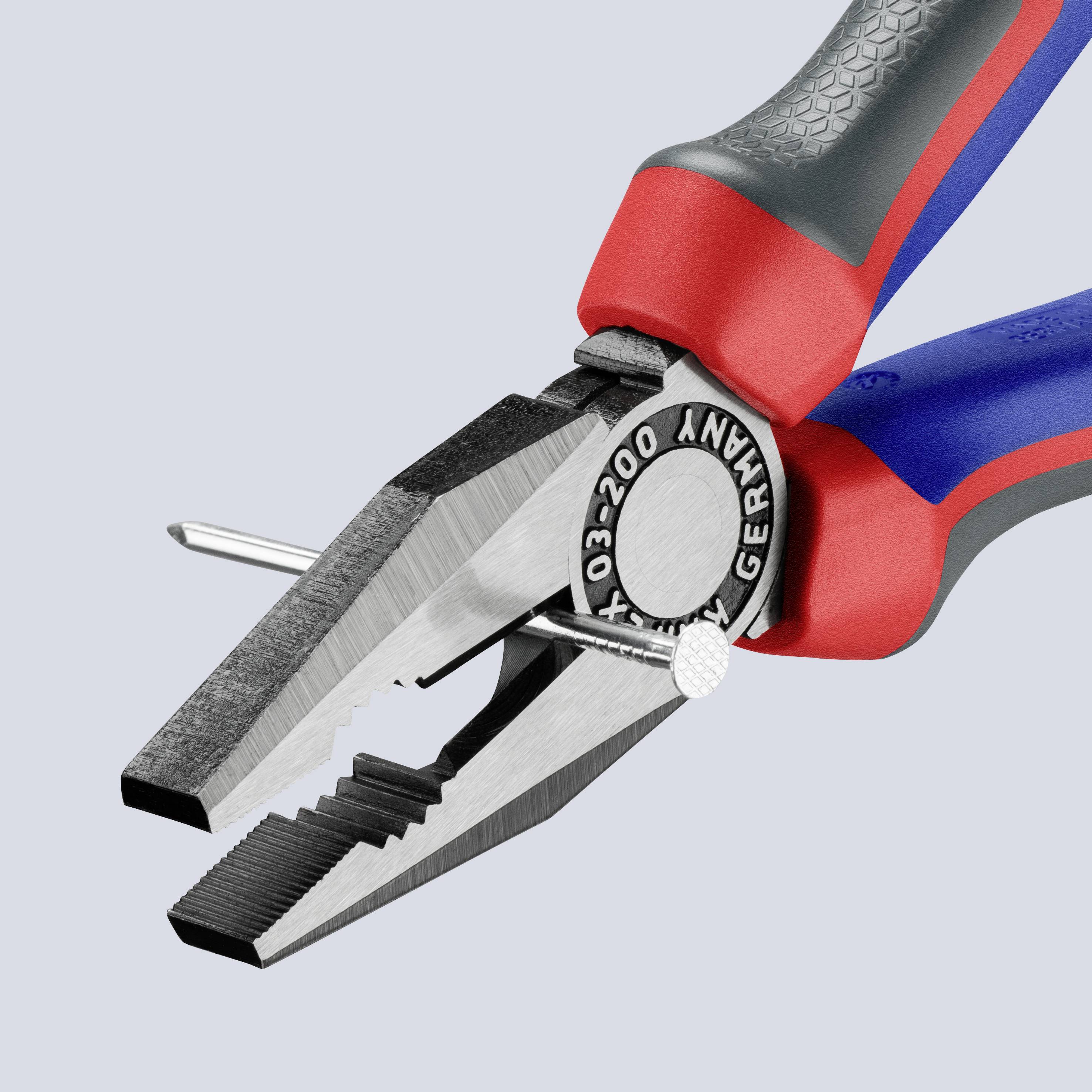 Knipex 03 02 200 Werkstatt Kombizange 200mm DIN ISO 5746