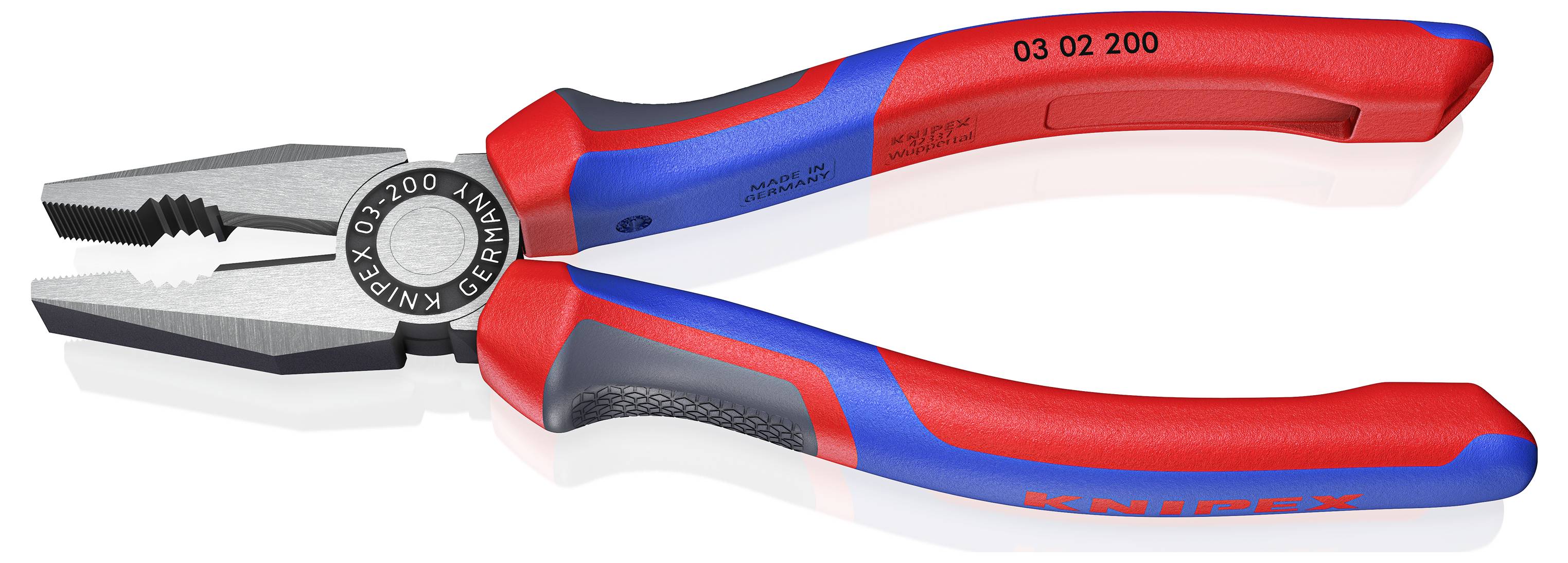 Knipex 03 02 200 Werkstatt Kombizange 200mm DIN ISO 5746