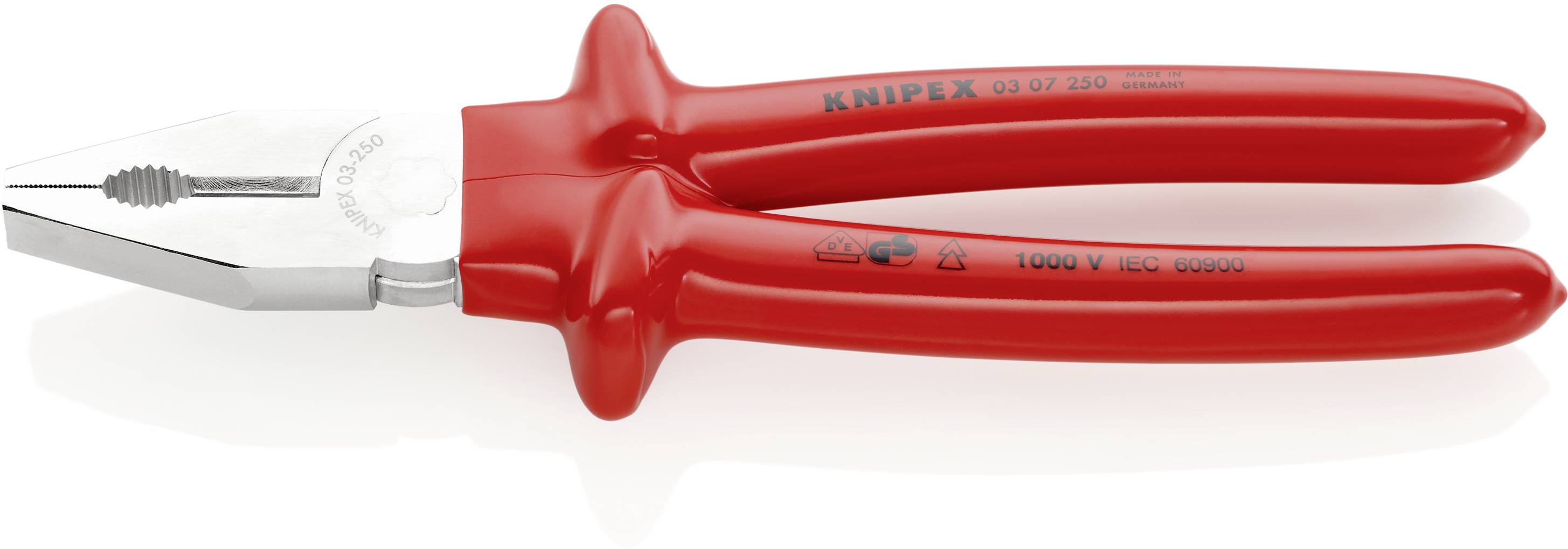 Knipex 03 07 250 VDE Kombizange 250mm DIN ISO 5746, DIN EN 60900
