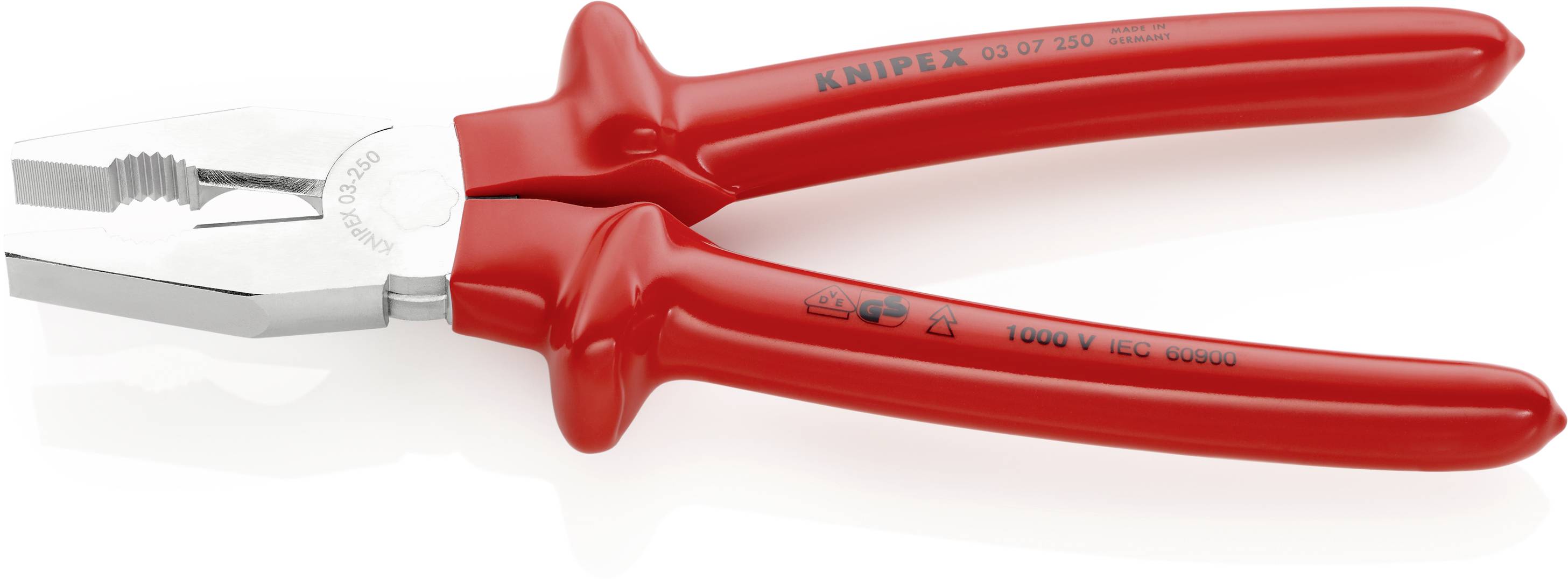 Knipex 03 07 250 VDE Kombizange 250 mm DIN ISO 5746, DIN EN 60900