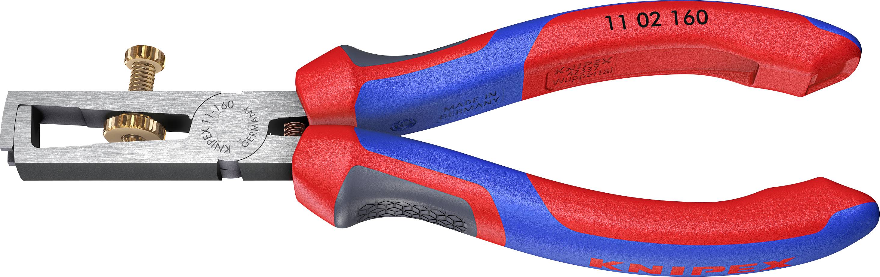 Seitenschneider mit rot und blau isolierten Griffen und schwarzem Metallschneidekopf, gezeigt auf weißem Hintergrund.