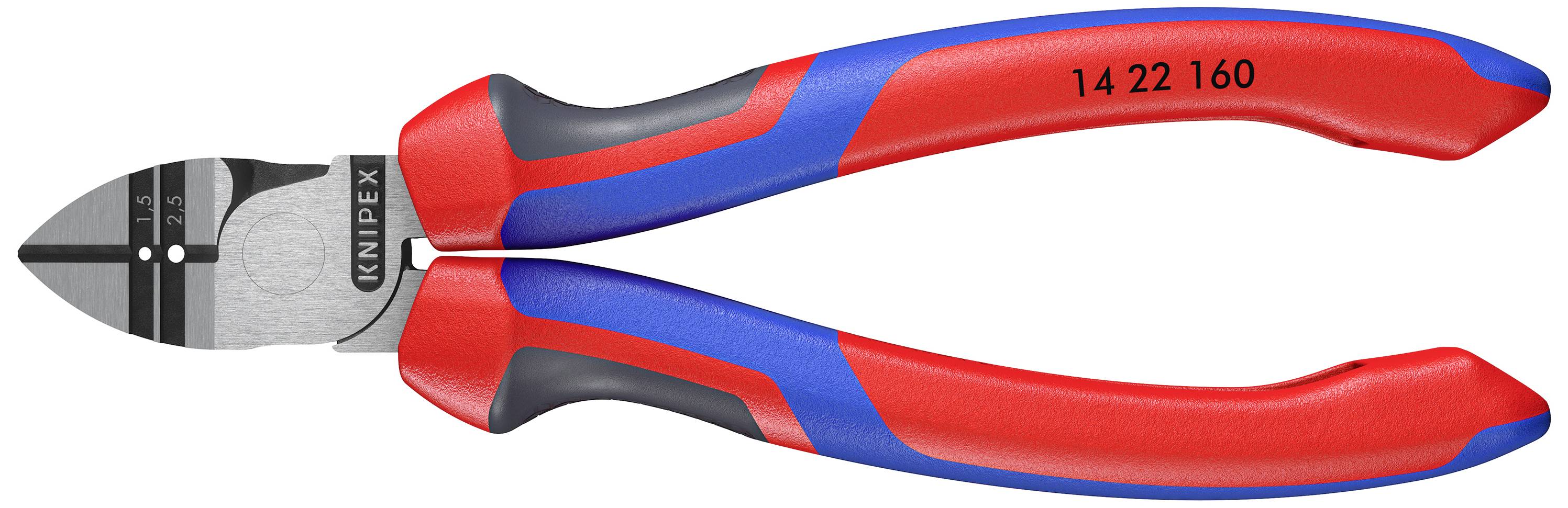 Knipex-Werk Abisolier-Seitenschneider 14 22 160