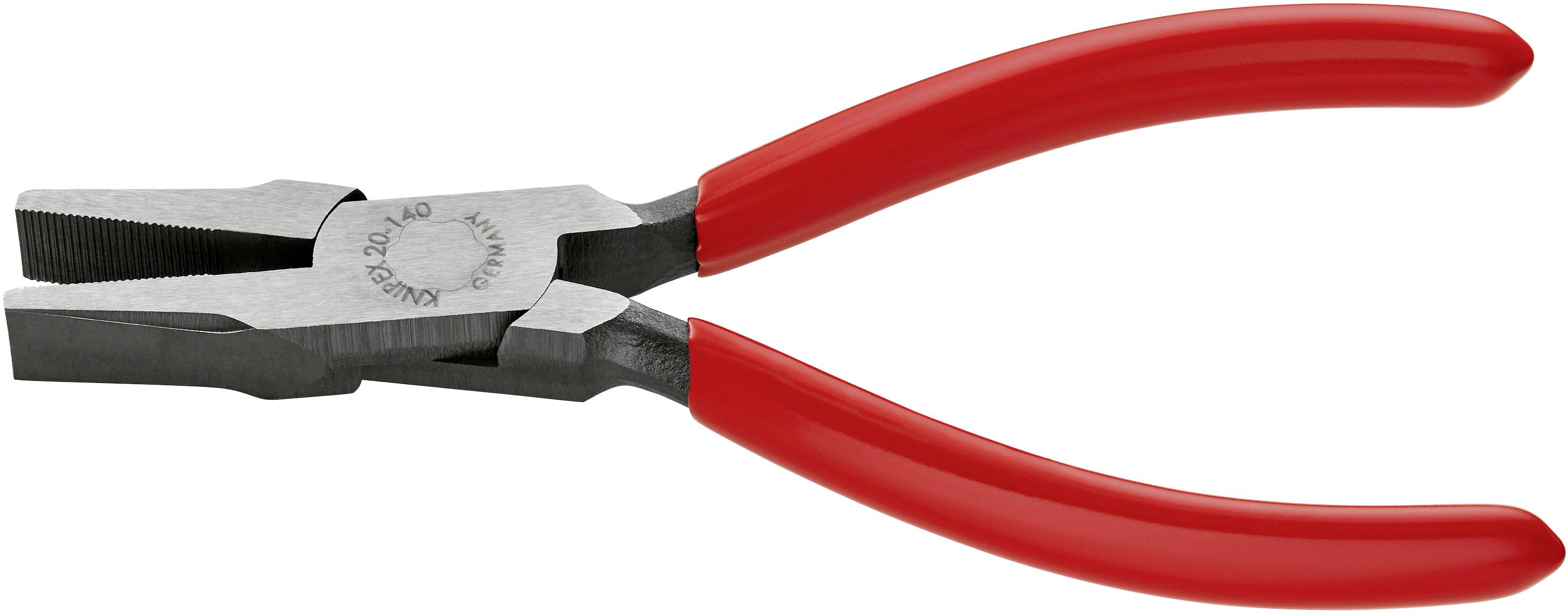 Knipex 20 01 140 Elektronik- u. Feinmechanik Flachzange Gerade Chrom-Vanadium Elektrostahl 140 mm