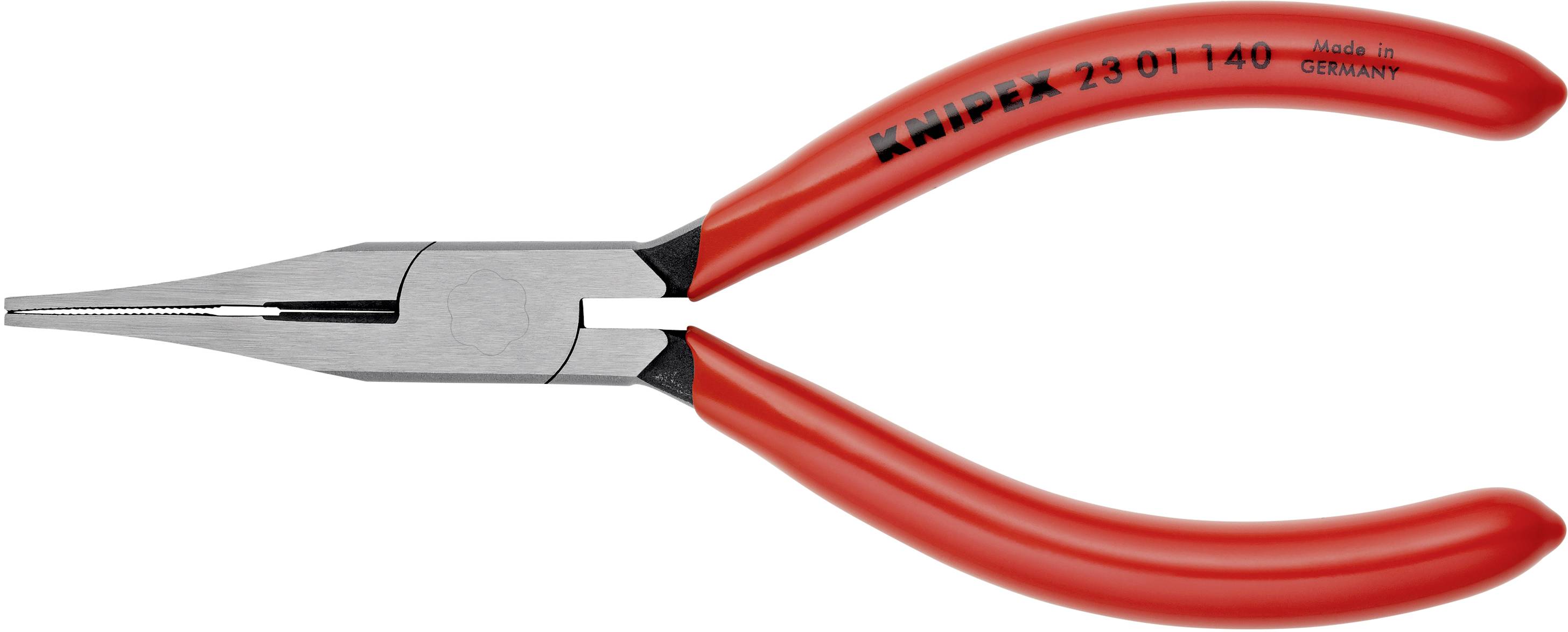 Knipex 23 01 140 Elektronik- u. Feinmechanik Flachzange Gerade Werkzeugstahl 140 mm
