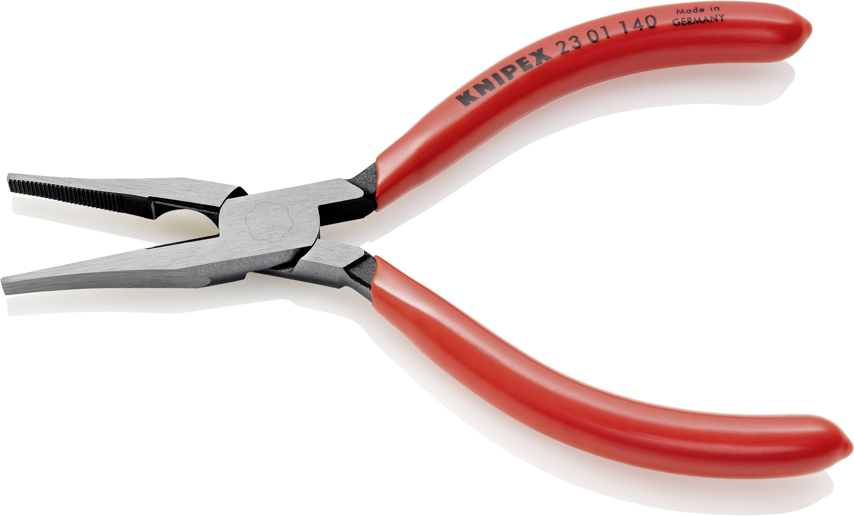 Knipex 23 01 140 Elektronik- u. Feinmechanik Flachzange Gerade Werkzeugstahl 140 mm
