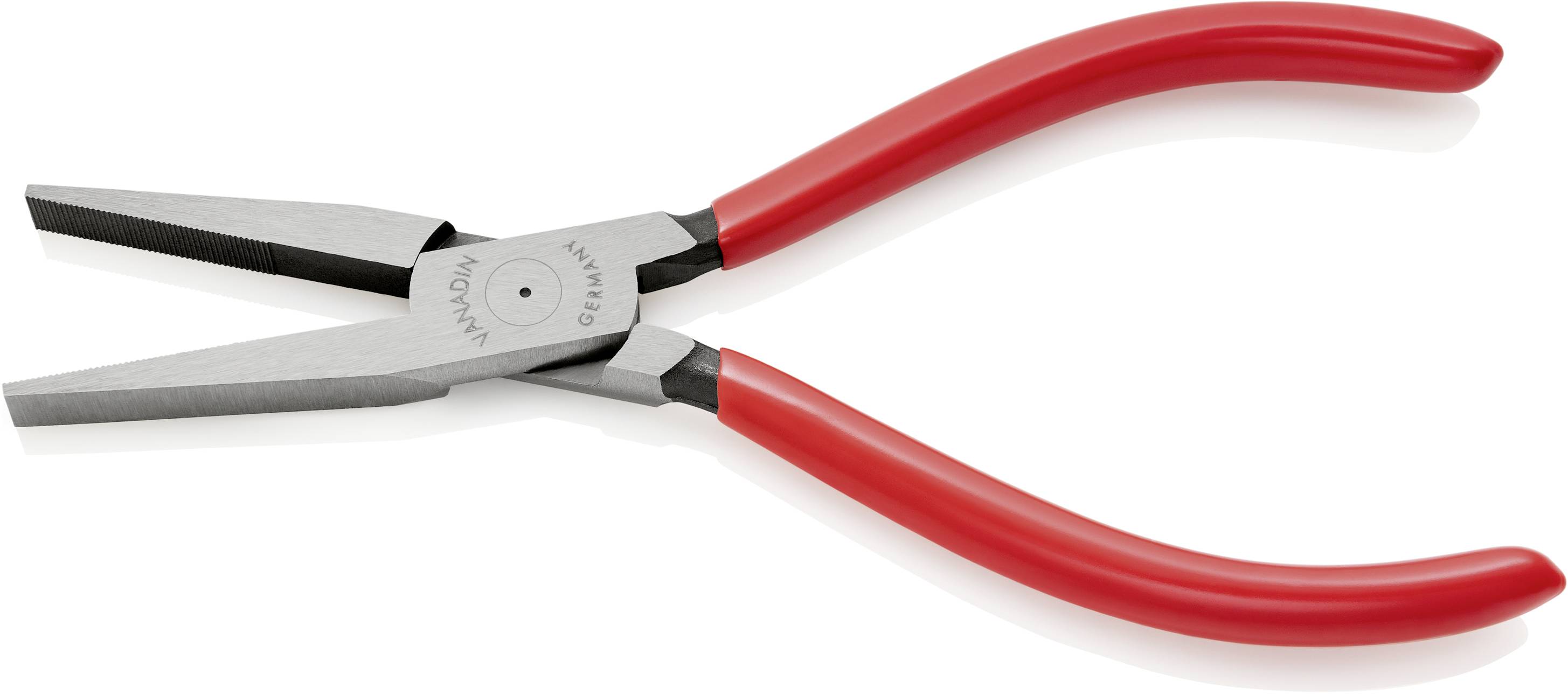 Knipex 30 11 190 Elektronik- u. Feinmechanik Flachzange Gerade Chrom-Vanadium Elektrostahl 190mm