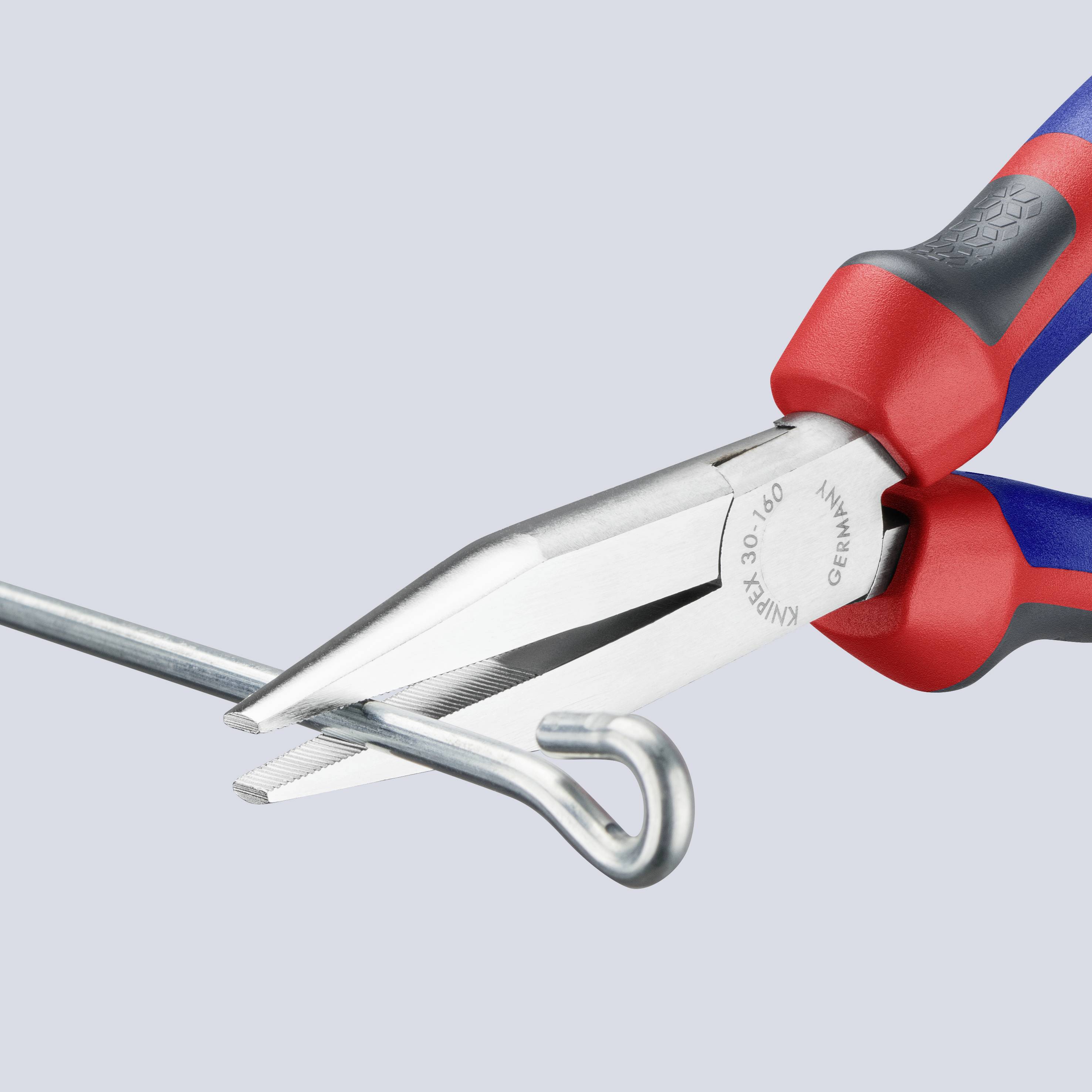 Knipex 30 15 160 Elektronik- u. Feinmechanik Flachzange Gerade Chrom-Vanadium Elektrostahl 160 mm