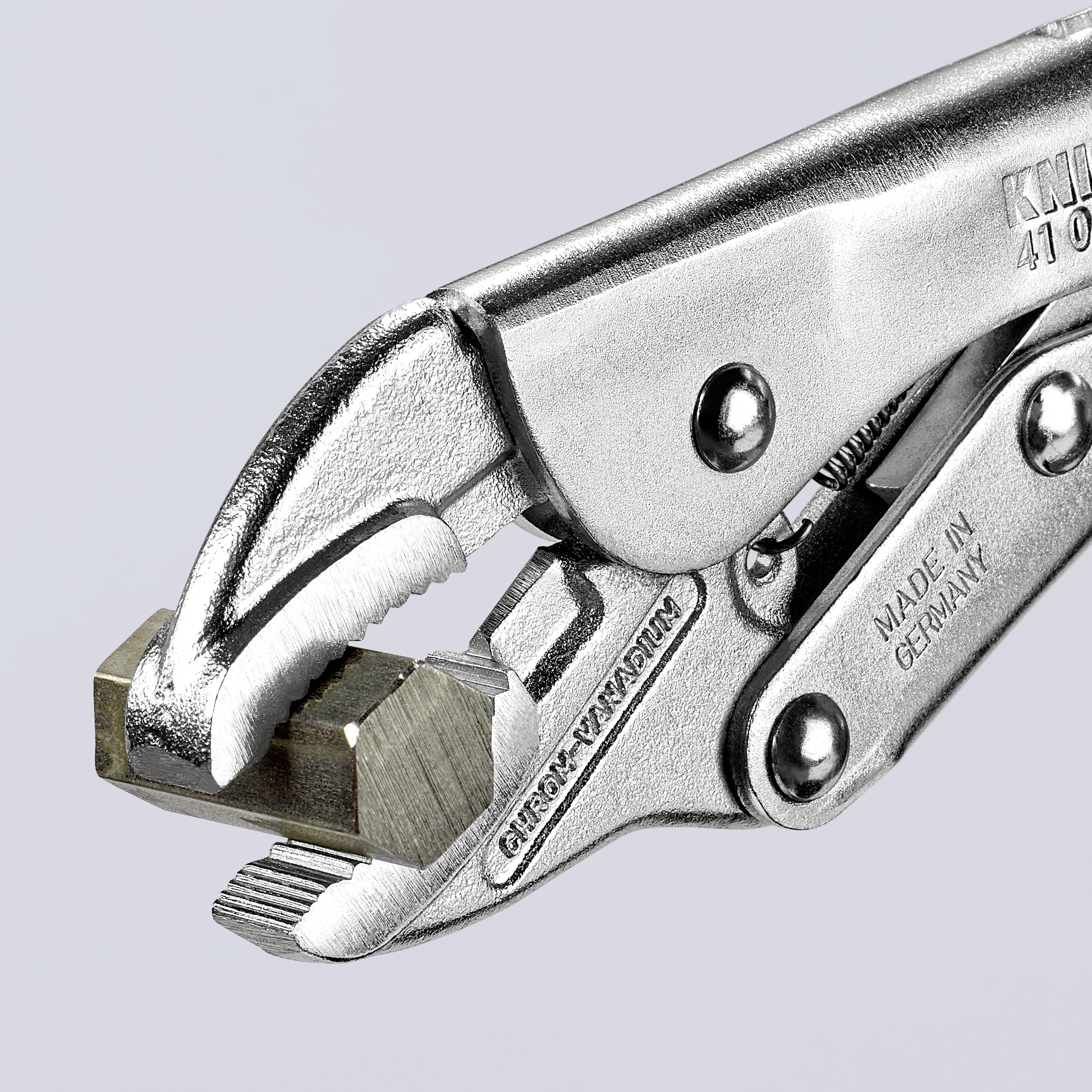 Knipex 41 04 180 Gripzange Halbrund 0 - 30 mm 180 mm