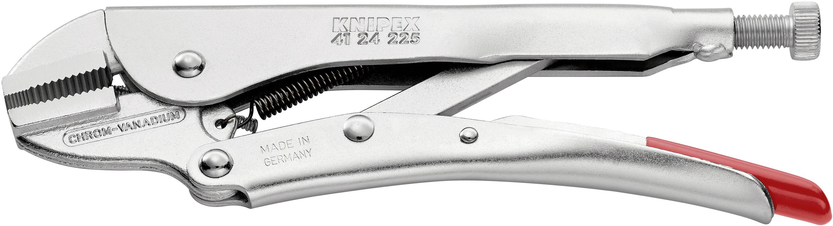 Knipex 41 24 225 Gripzange Gerade 0 - 30 mm 225 mm