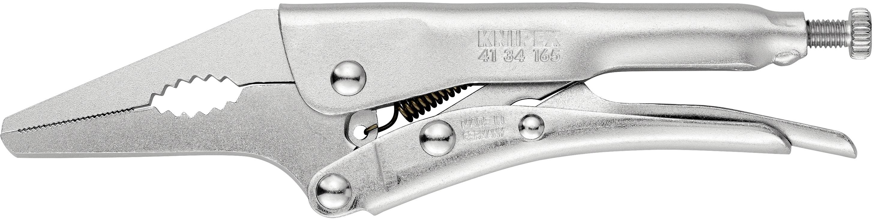 Knipex 41 34 165 Gripzange Gerade 0 - 24mm 165mm