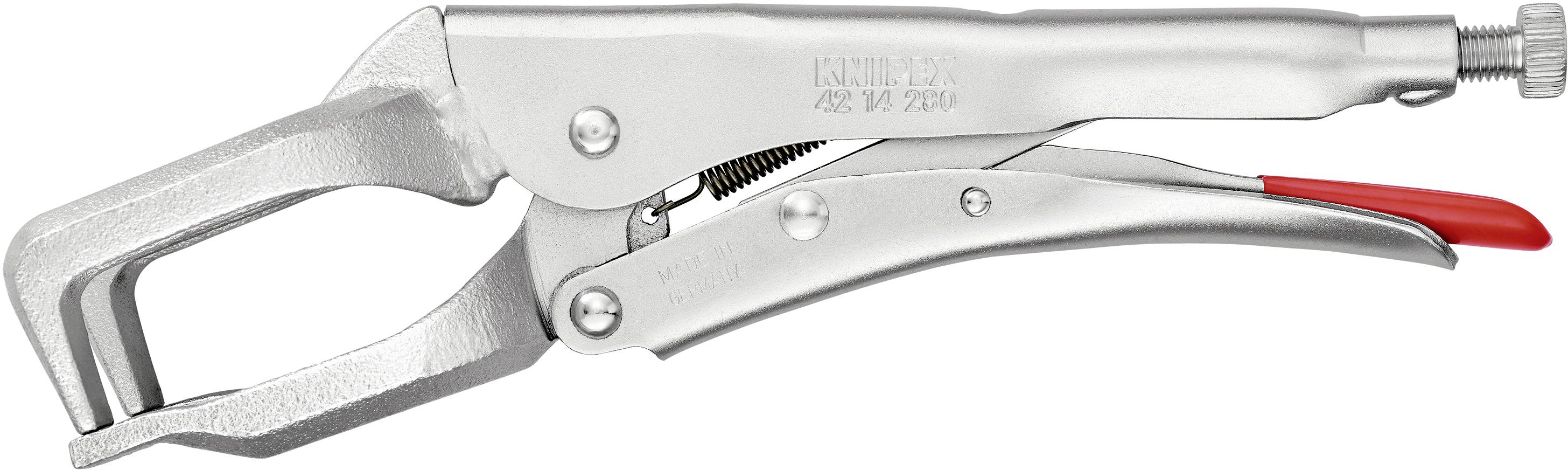 Knipex 42 14 280 Schweißer-Gripzange 30 - 65 mm, 0 - 50 mm 280 mm