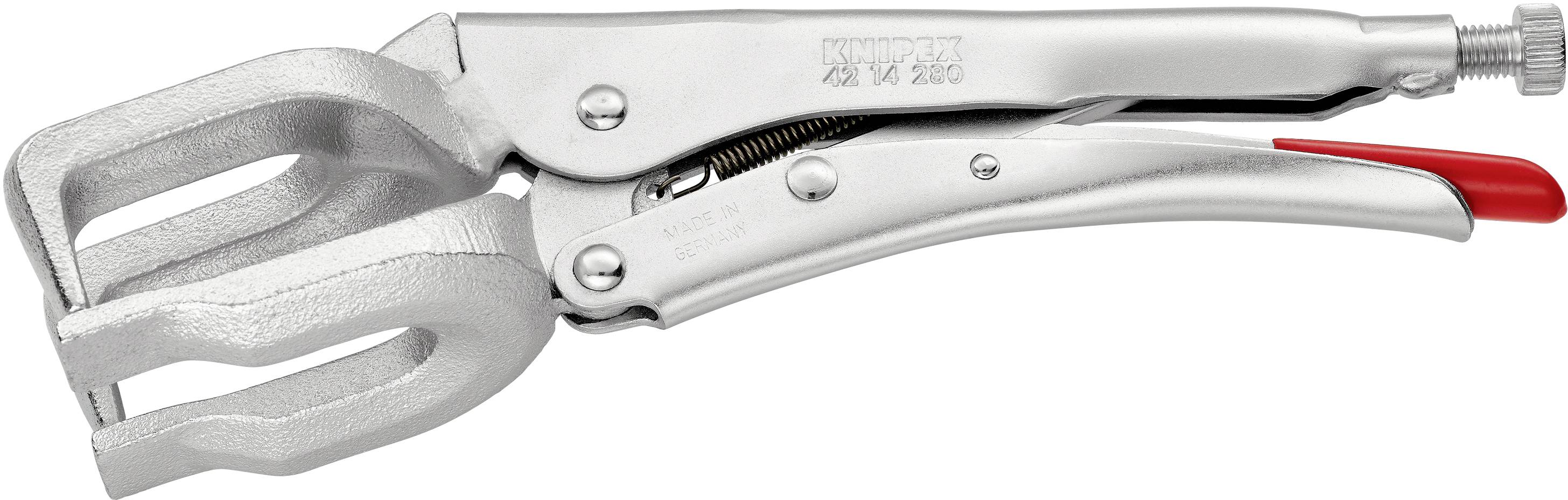 Knipex 42 14 280 Schweißer-Gripzange 30 - 65 mm, 0 - 50 mm 280 mm