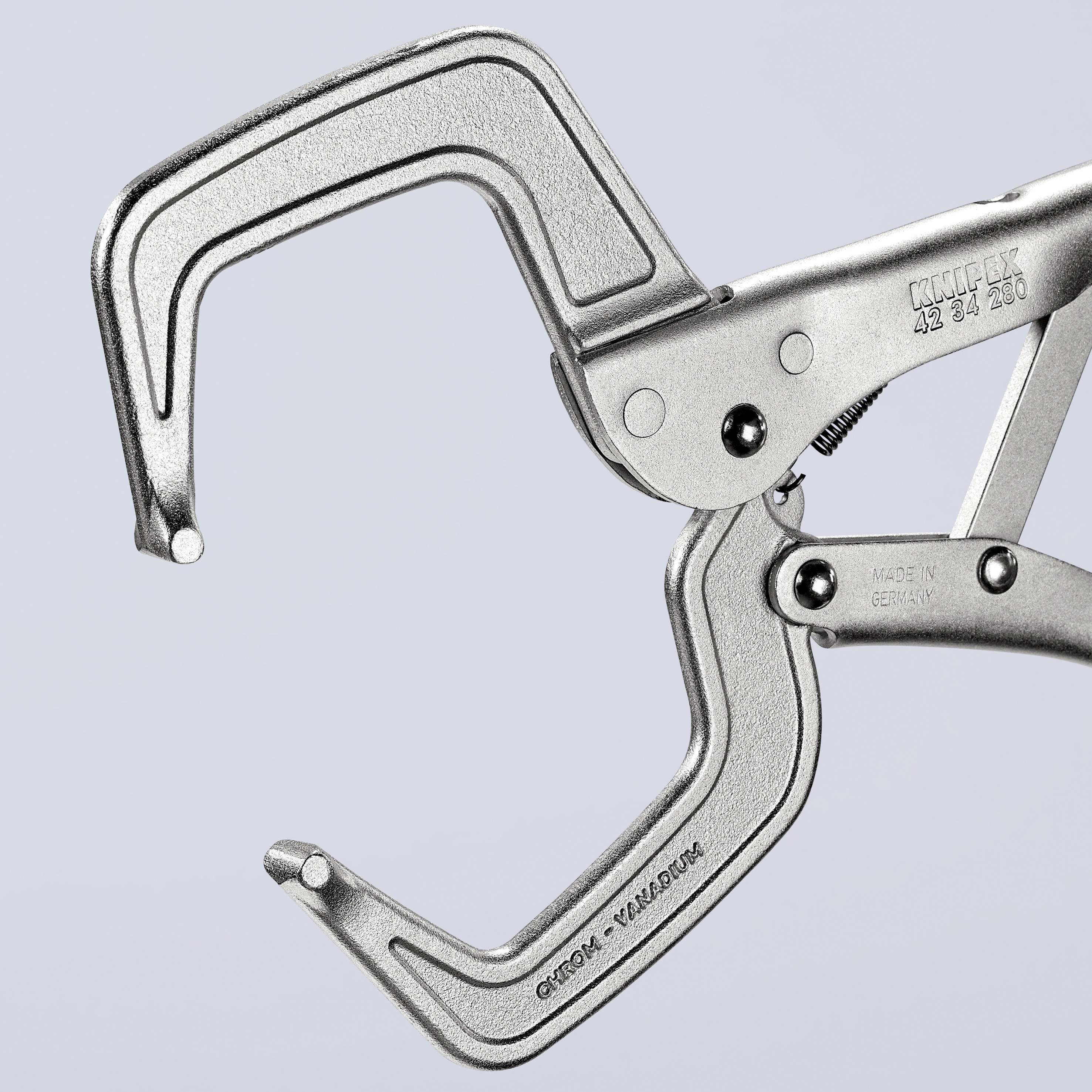 Knipex 42 34 280 Klammer-Gripzange 0 - 90mm 280mm