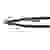 Knipex 44 10 J5 Seegeringzange Passend für (Seegeringzangen) Innenringe 122-300mm Spitzenform (Details) gerade