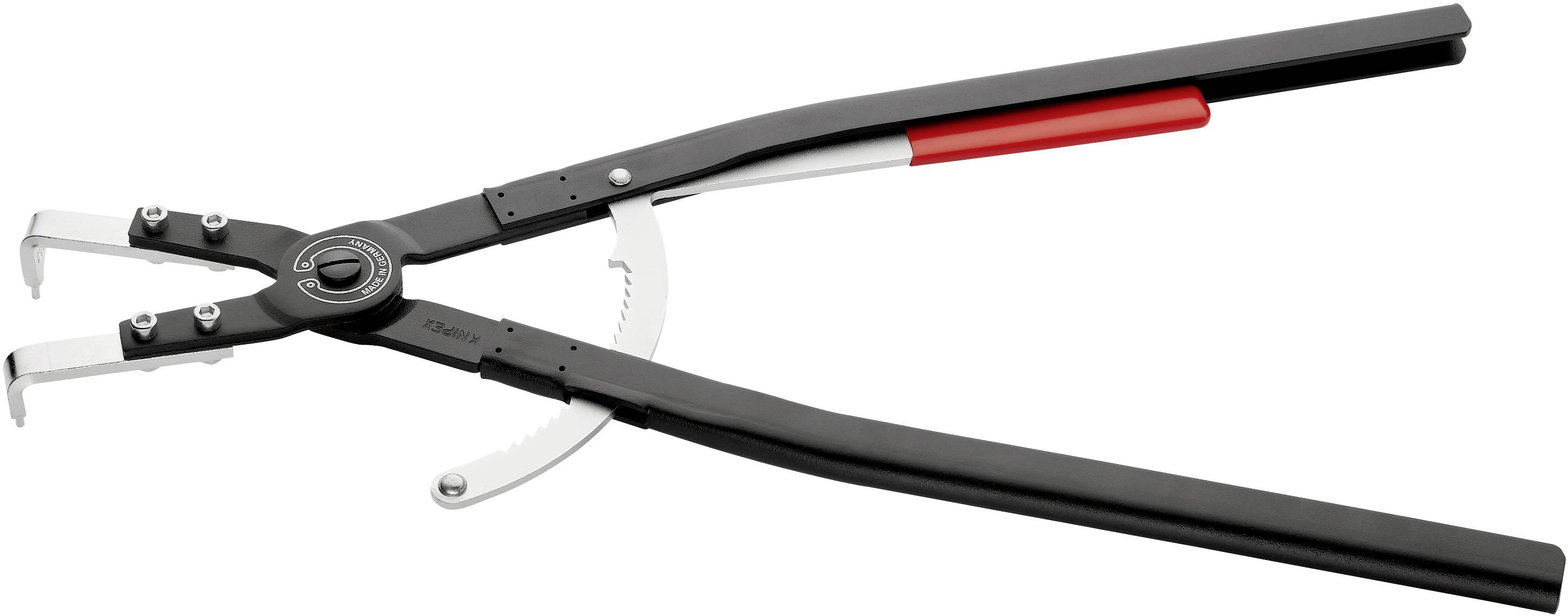 Knipex 44 20 J51 Seegeringzange Passend für (Seegeringzangen) Innenringe 122-300 mm Spitzenform (Details) abgewinkelt 90°