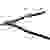 Knipex 46 20 A51 Seegeringzange Passend für (Seegeringzangen) Außenringe 122-300mm Spitzenform (Details) abgewinkelt 90°