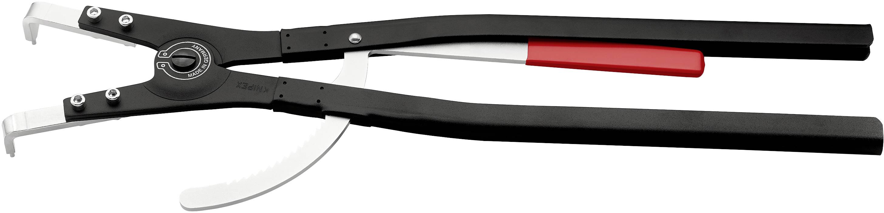 Knipex 46 20 A51 Seegeringzange Passend für (Seegeringzangen) Außenringe 122-300 mm Spitzenform (Details) abgewinkelt 90°