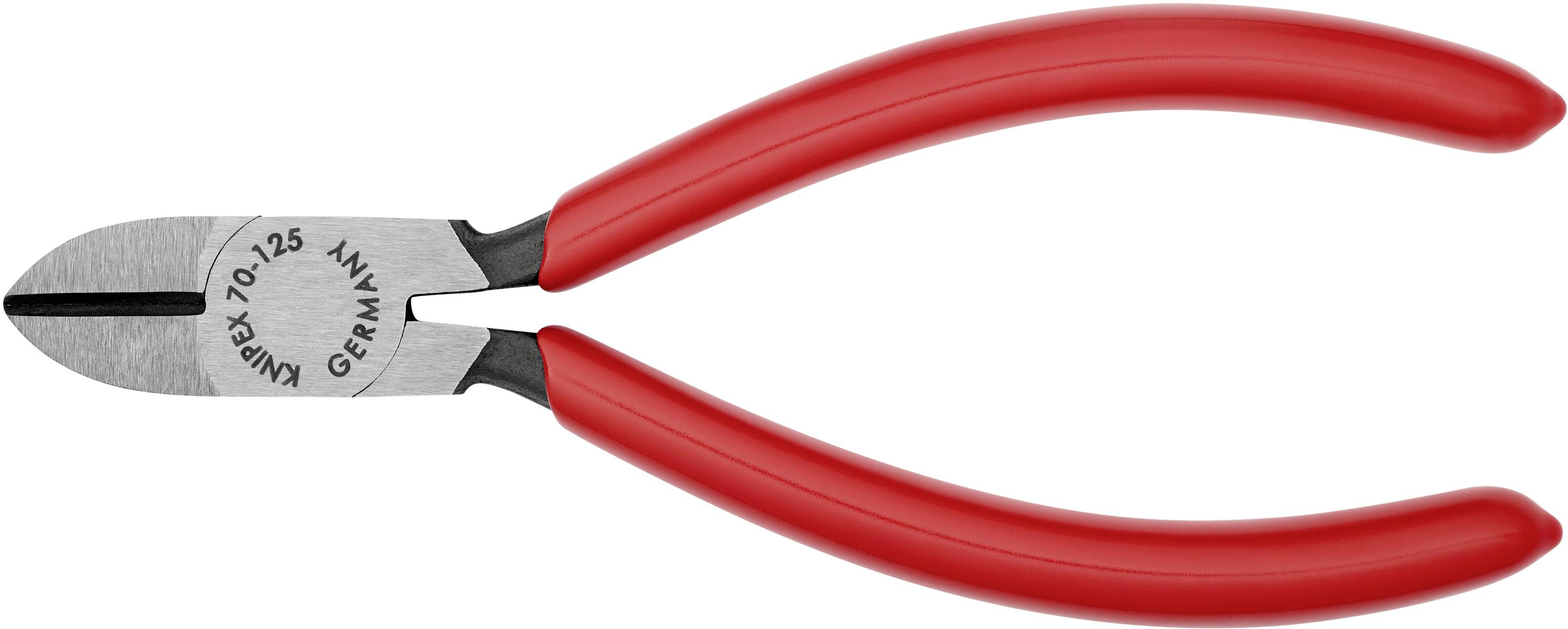 Knipex 70 01 125 Werkstatt Seitenschneider mit Facette 125 mm