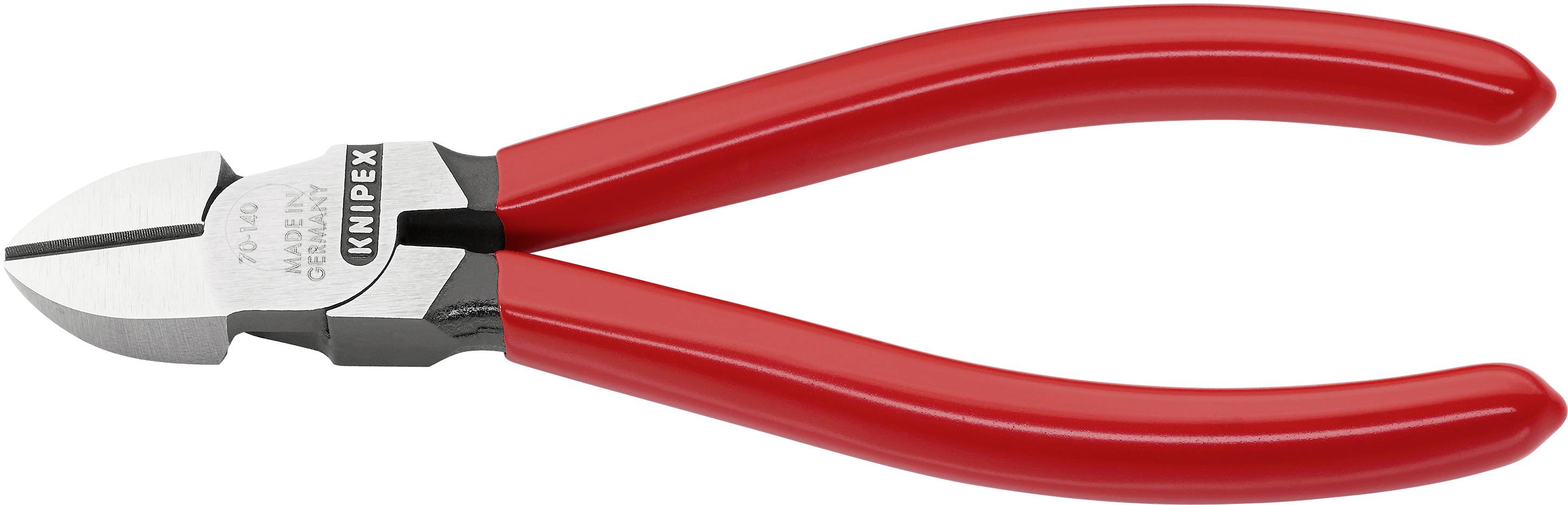 Knipex 70 01 140 Werkstatt Seitenschneider mit Facette 140mm