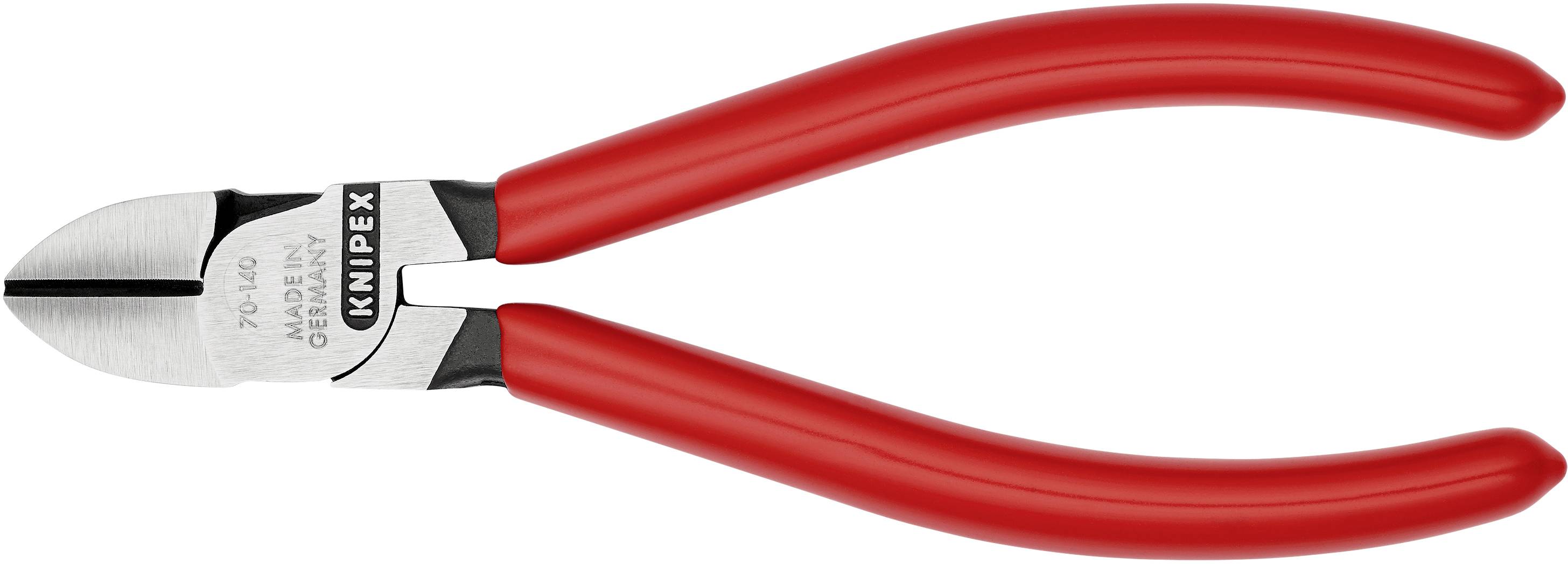 Knipex 70 01 140 Werkstatt Seitenschneider mit Facette 140 mm