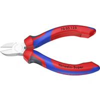 Knipex 70 05 125 Werkstatt Seitenschneider mit Facette 125mm Knipex 70 05 125 Werkstatt Seitenschneider mit Facette 125mm